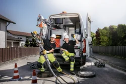 Saugbagger Rosenheim im Einsatz